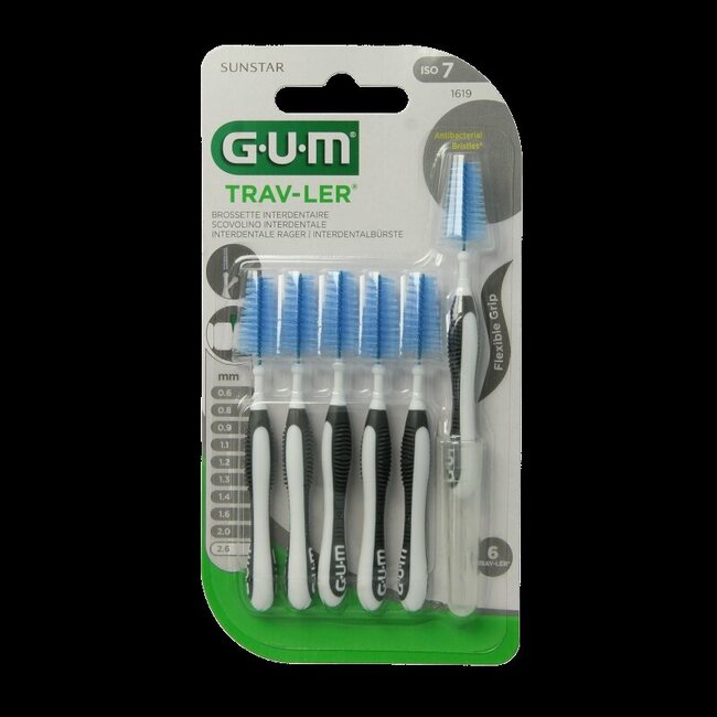 Trav-ler ragers 2.6mm zwart 6 Stuks