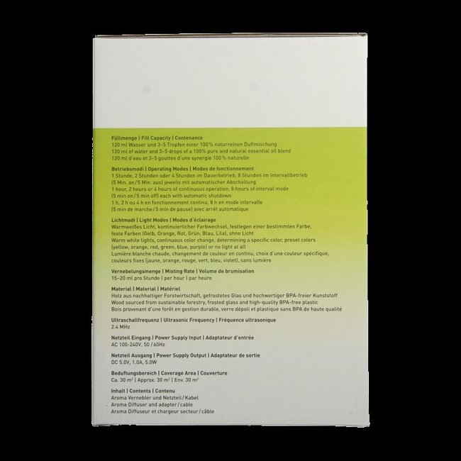 Diffuseur d'arômes Primavera Woody 1 pièce