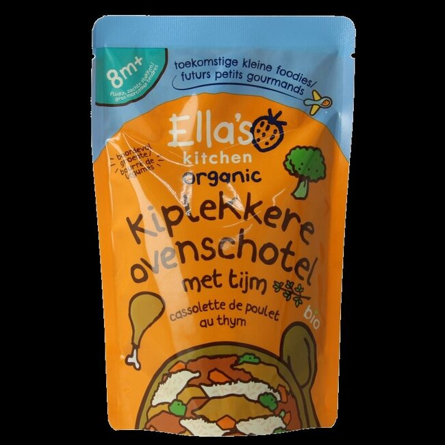 Kiplekkere ovenschotel met tijm 8+ maanden bio 190 Gram