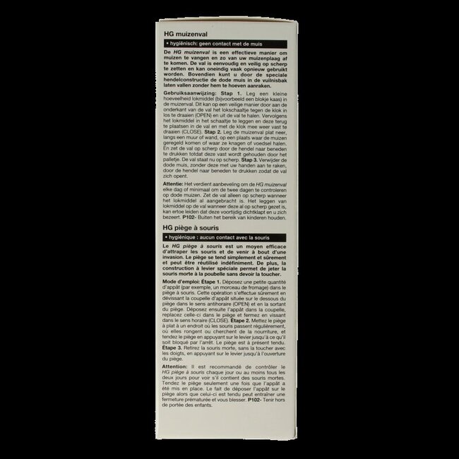 HG HG X muizenval 2 Stuks