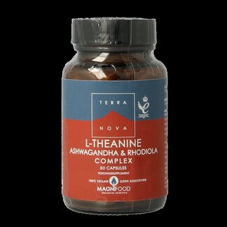 Terranova Terranova L-theanine ashwagandha & rhodiola complex 50 Capsules