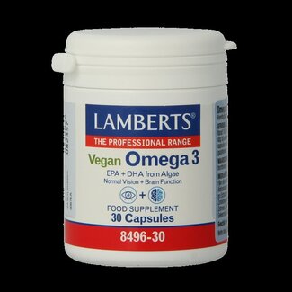 Lamberts Lamberts Omega 3 vegan 30 Capsules
