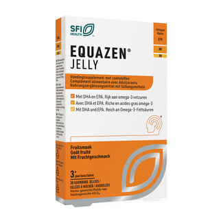 Equazen Equazen Equazen Jelly omega 3- & 6-vetzuren 30 Stuks