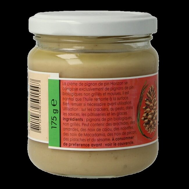 Horizon Pijnboompit pasta bio 175 Gram