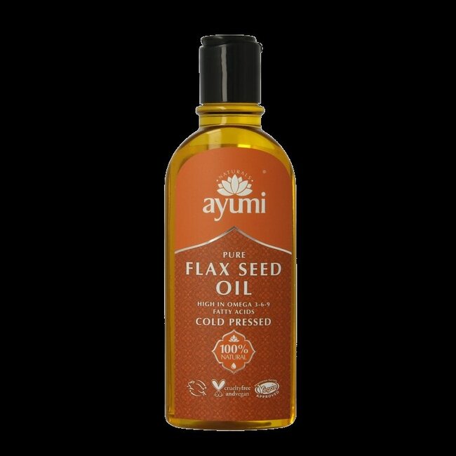 Pure flax seed oil cold pressed 150 Milliliter