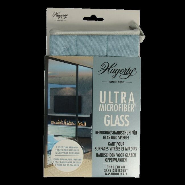 Microfiber gloves glass 1 Stuks