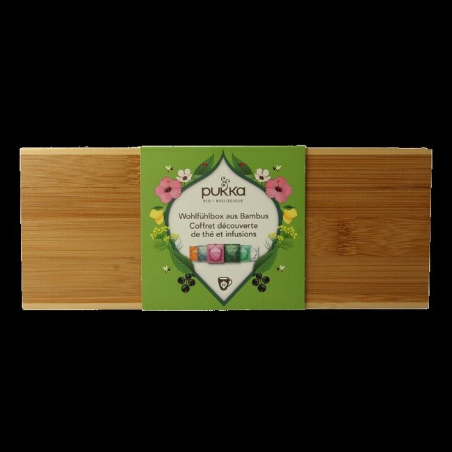 Coffret découverte de thés bio Pukka - 42 sachets