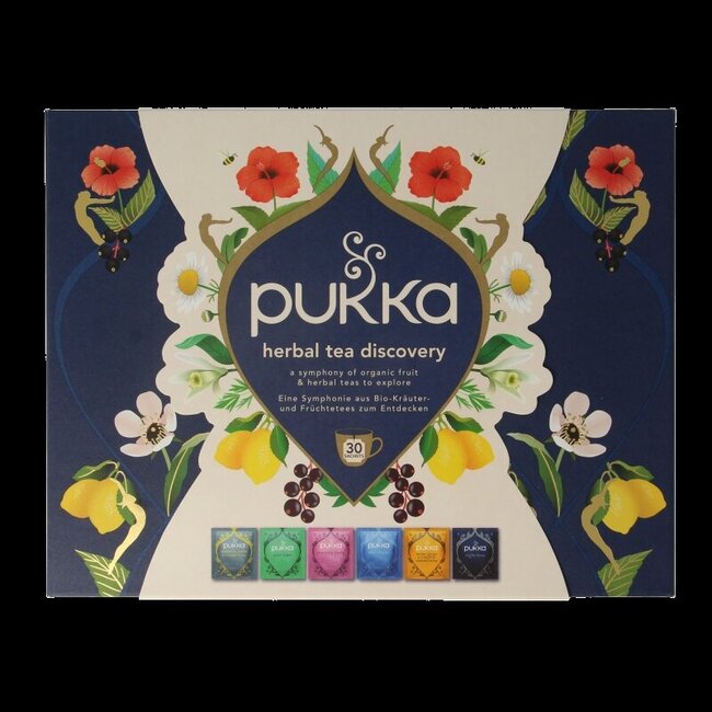 Herbal & green tea collection bio 30 Stuks