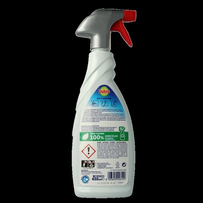 Dubro Spray Anticalcaire 650 ml