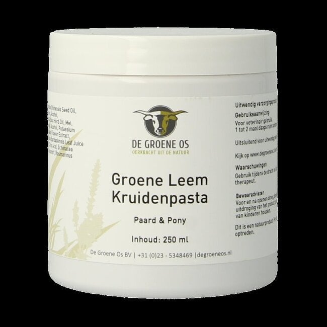 Groene leem kruidenpasta 250 Milliliter