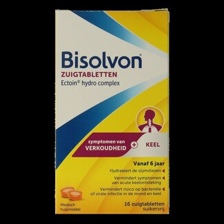 Bisolvon Bisolvon Pastilles à sucer 16 Pastilles