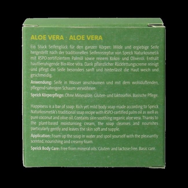 Speick Savon à l'aloe vera en boîte 100 g