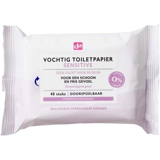 DA DA Vochtig toiletpapier sensitive 40 Stuks