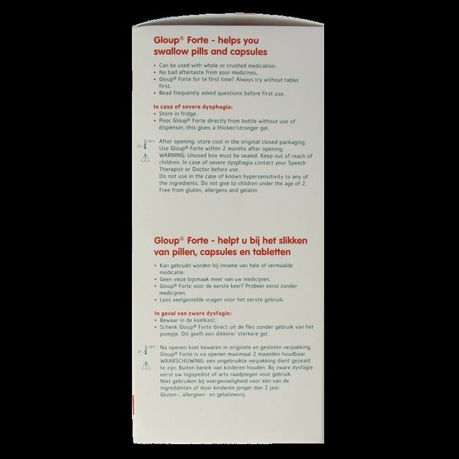 Gloup Forte met pomp 500 Milliliter