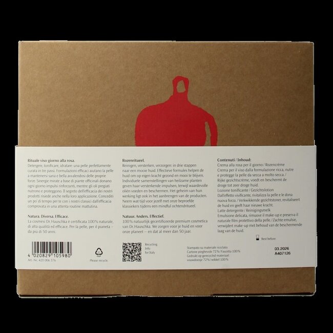 Dr. Hauschka Coffret cadeau Rituel Rose Noël 1 Set