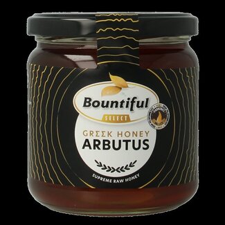 Bountiful select Bountiful select Griekse rauwe honing arbutus 500 Gram