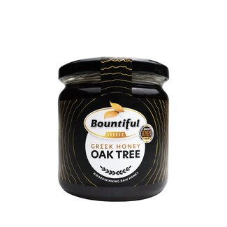 Bountiful select Bountiful select Griekse rauwe honing oak tree/eiken 500 Gram