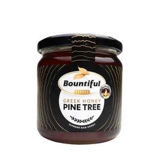 Bountiful select Bountiful select Griekse rauwe honing pine tree/dennen 500 Gram