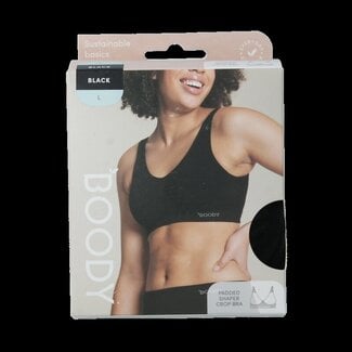 Boody Padded shaper crop bh zwart L 1 Stuks