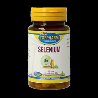 Toppharm Toppharm Selenium 55mcg 100 Tabletten