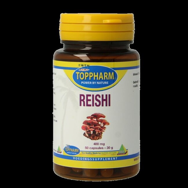 Toppharm Reishi 400mg 50 Capsules