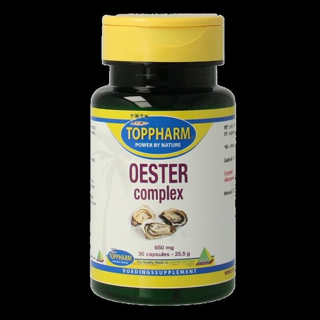 Toppharm Oester complex 650mg 30 Capsules