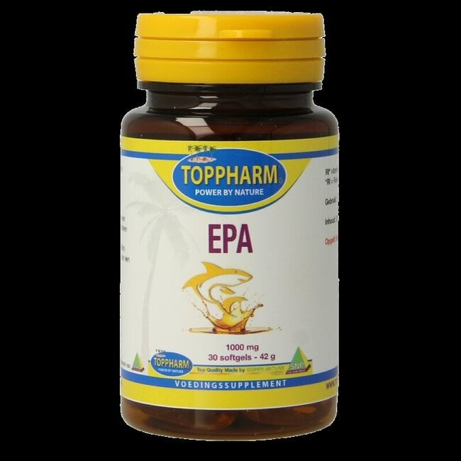 Toppharm EPA 1000mg 30 Softgels