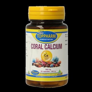 Toppharm Toppharm Coral calcium 500mg 50 Capsules