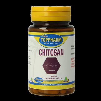 Toppharm Toppharm Chitosan 300mg 50 Capsules