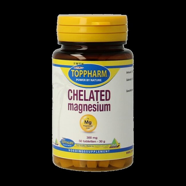 Toppharm Magnesium chelated 300mg 50 Tabletten