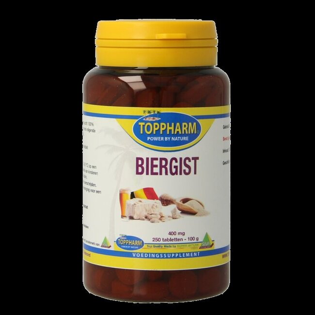 Toppharm Biergist 400mg 250 Tabletten