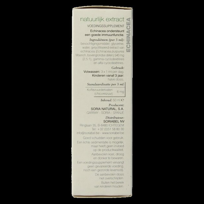 Soria Natural Echinacea purpurea XXI 50 Milliliter