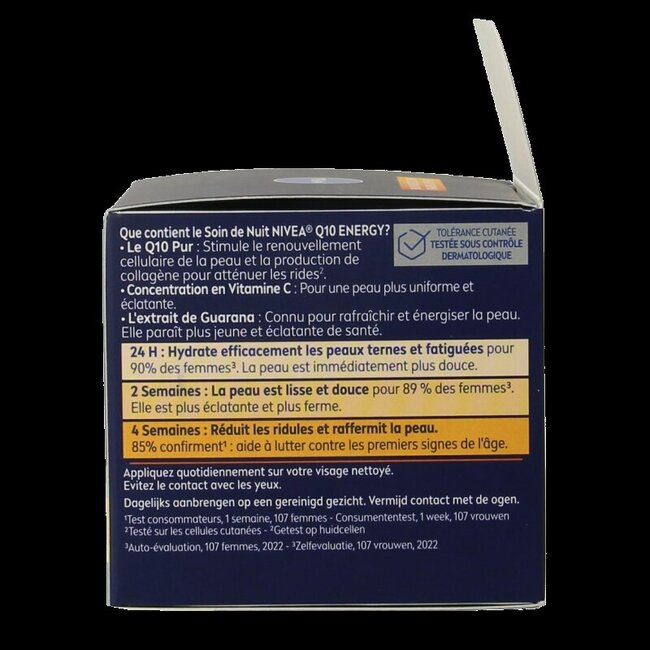 Nivea Q10 energy nachtcreme anti rimpel 50 Milliliter
