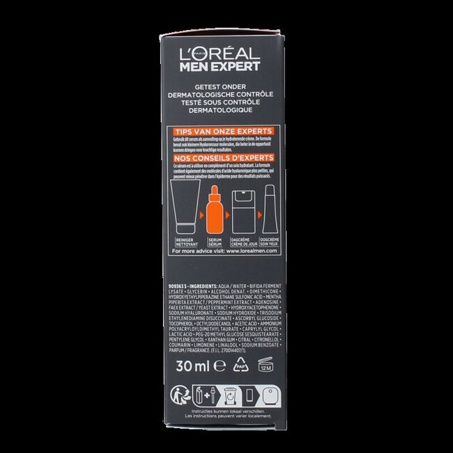 L'Oreal Paris Men expert power age serum hyaluron 30 Milliliter