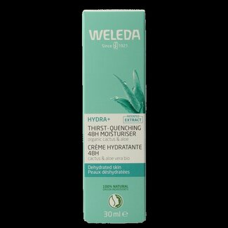 Weleda Weleda Hydra+ 48h gezichtscreme hydraterende 30 Milliliter