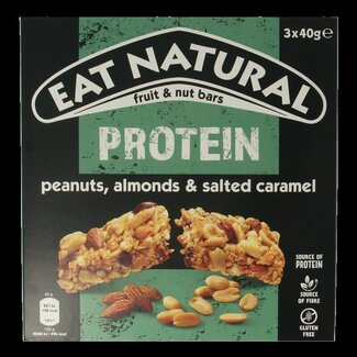 Eat Natural Eat Natural Lot de barres protéinées caramel & cacahuète 3 x 40 grammes 120 Grammes