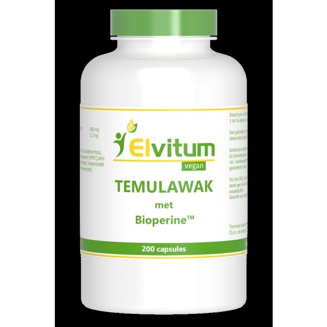 Elvitum Temulawak 200 Capsules