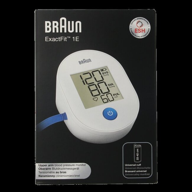 Exactfit 1E bovenarm bloeddrukmeter 1 Stuks