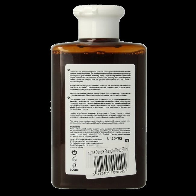 Henna Cure&Care Shampooing Colour + Rouge 300 ml
