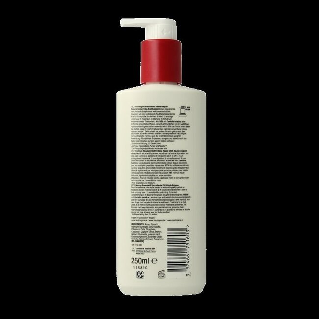 Neutrogena Lait Corps Réparation Intense 250 ml