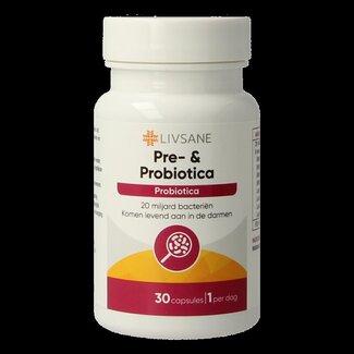 Livsane Pre & probiotica 30 Capsules