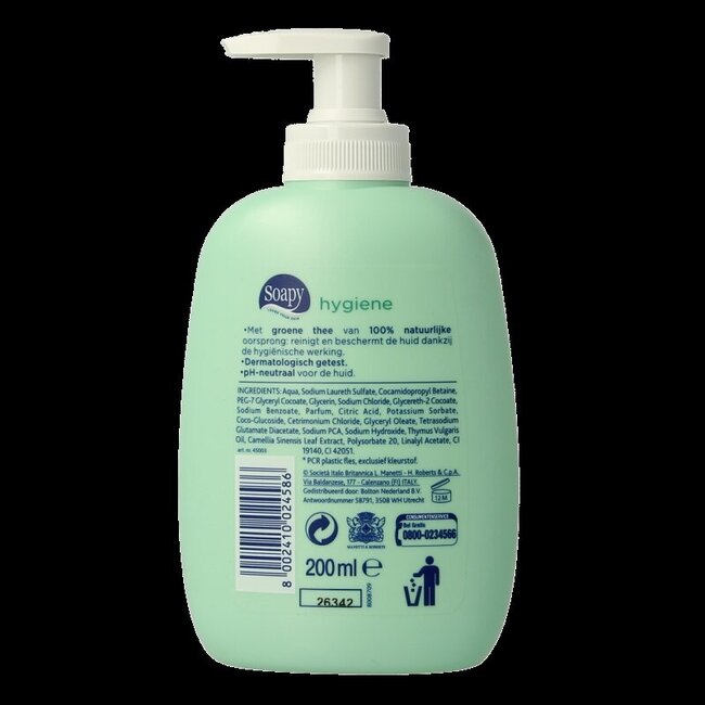 Soapy Handzeep hygiene 200 Milliliter