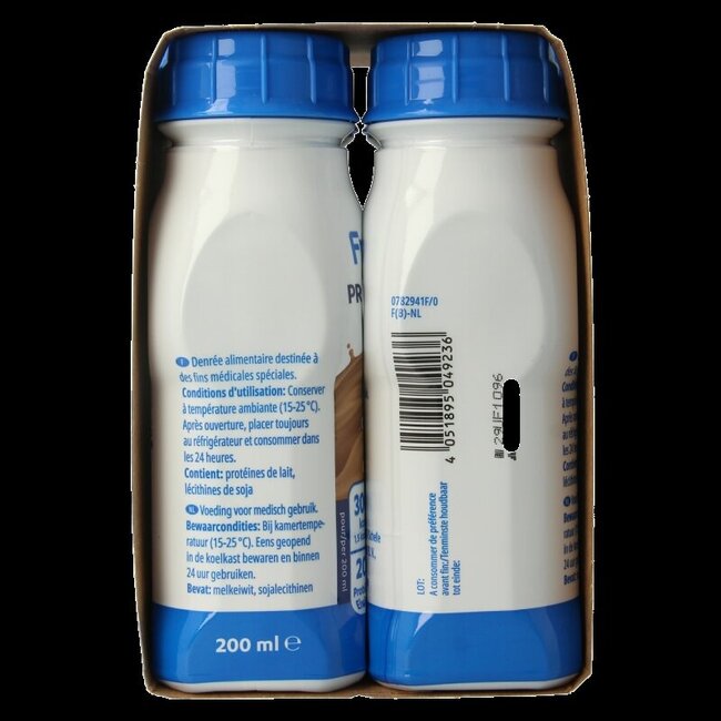 Fresubin Protein cappuccino 250ml 4 Stuks