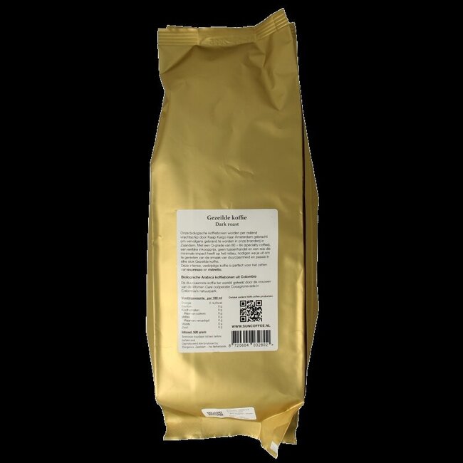 SUN Coffee Grains de café à la voile dark roast bio 500 g