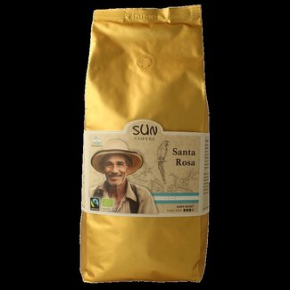 SUN Coffee SUN Coffee Santa Rosa café en grains torréfaction foncée bio 1 kg