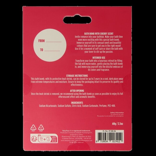 Boule de bain EasyToys Play Time 1 pièce