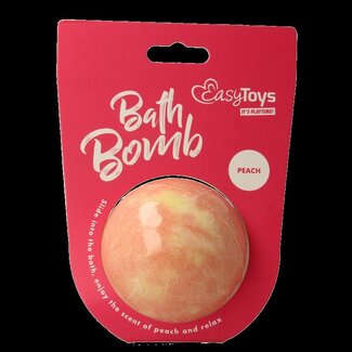 EasyToys EasyToys Boule de bain effervescente pêche 1 pièce