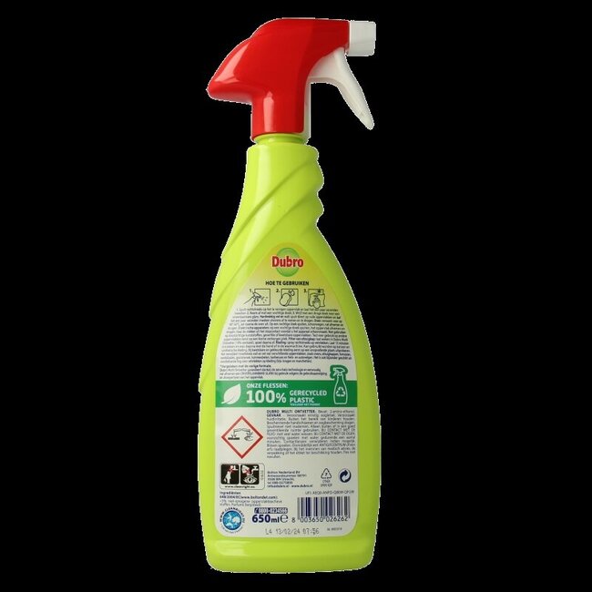 Dubro Multi ontvetter spray 650 Milliliter