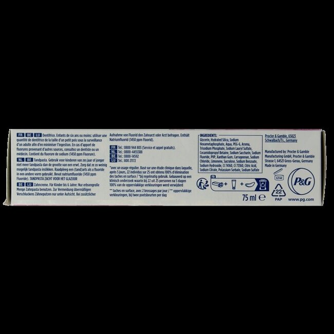 Oral-B Dentifrice 3D White Luxe 75 ml