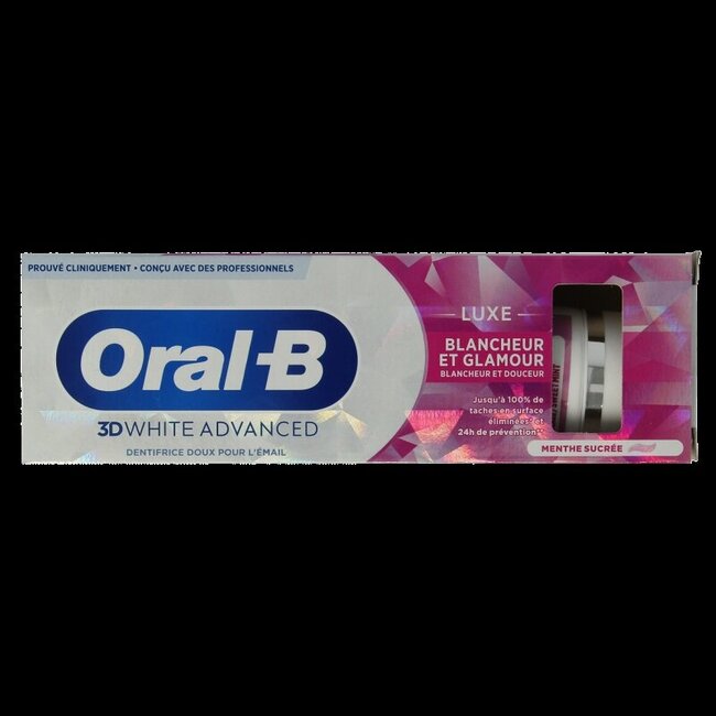 Oral B Tandpasta 3D white luxe 75 Milliliter